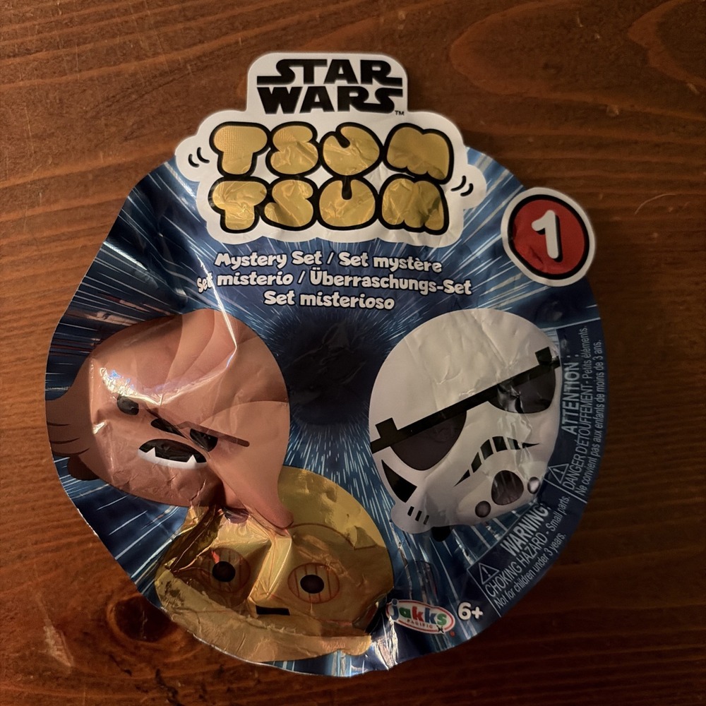 JAKKS STAR WARS TSUM TSUM SERIES 1 MYSTERY SET COLLECTIBLE FIGURE‎ BLIND BAG